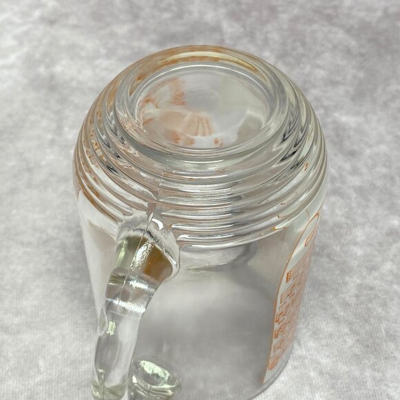 Hazel Atlas Big Top Peanut Butter Glass "My Old Kentucky Home" Song Lyrics Mug - Picture 9 of 9